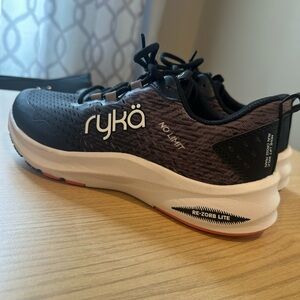 Ryka Black and White Athletic Shoes